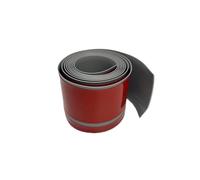 Plinthes imperméables 1PC 2mx8cm Flexible Baseboard PVC Kickboard Line, Floor Skirting, Waterproof Self-adhesive Vinyl Wall Salle de bains(GRAY)