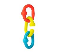 Plip Grips - 3 Anneaux Texturés Silicone Dès 6 Mois Multicolore
