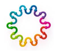 Plip Links - 10 Anneaux Arc-en-ciel En Silicone - Dès 3 Ans Multicolore