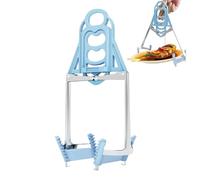 PLIPER Ensemble de colliers de serrage pour bol chaud Argenté chaud Outils de cuisine avec clip de poêle résistant à la chaleur résistant à la chaleur