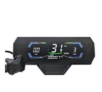 Pliraydn Affichage Indication Défaut Charge Guidon | Indication de défaut et fonction de boost; boîtier ABS/métal, étanchéité 6PIN et charge Type-C 5V/500mA.