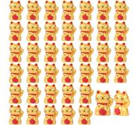 Pliraydn Mini-Figurines en Résine Porte-, 40 Pièces Décors | Idéales comme cadeaux scolaires ou fêtes, 40 en résine inspirent créativité et bonne humeur à