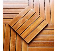 Pliraydn Plancher en bois Carbonisation Résistant Facile Bois | Bois carbonisé résistant à l’eau et à la moisissure; sans effort pour terrasse et jardin.
