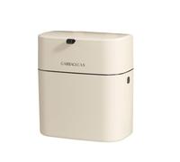 Pliraydn Poubelle À Compost 9L Cuisine Couvercle Coulissant Fixation Murale | Ouvertures doubles: coulissement ou accès supérieur, cachés dans deux orifices pour un rangement discret et silencieux