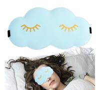 Plis aveugles pour dormir, housse de sommeil pour homme, store vénitien en mousse en forme de nuage, bandeau de sommeil ergonomique multifonctionnel avec couverture de sommeil réglable et confortable