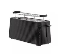 PLISSE Toaster 2 fentes long Grille pain ALESSI Noir