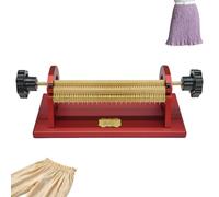 Plisseur réglable pour couture, 24 rangées, comprend des aiguilles et un kit d'outils, profondeur et proximité réglables, 47 positions d'aiguille, idéal pour les projets de costume et d'artisanat