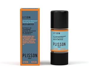 Plisson - Activateur Bronzant - Tous Types de Peaux - 99% d’Ingrédients d’Origine Naturelle, Extrait de Joubarbe, Graine de Figue de Barbarie et Vitamine E Naturelle - Fabrication Française - 15 ml