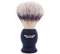 PLISSON - Blaireau Classique - Manche Noir et Fibre Blanche - 100% Made In France