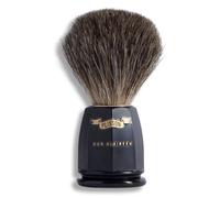 Plisson - Blaireau Facette Gris de Russie - Taille 12 - Noir Facette