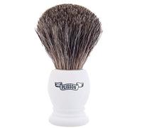 PLISSON Blaireau Pur Gris Blanc Nacré Poil Naturel Gris Taille 12