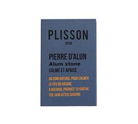 Plisson - Bloc Pierre d'Alun - Soin Après-Rasage Homme - Calme et Apaise - Propriétés Astringentes, Anti-Transpiration - Minéral Idéal pour les Peaux Grasses et Acnéiques