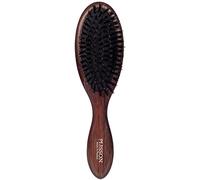 Plisson - Brosse à Cheveux Pneumatique pour Femmes et Hommes, Petit Modèle - Brosse Traditionnelle, Bois Naturel, 100% Pur Poils de Sanglier - Fabrication Française