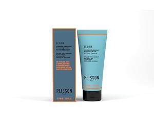 Plisson - Gommage Énergisant Visage Homme - Tous Types de Peaux - 97% d’Ingrédients d’Origine Naturelle, Silice Volcanique, Extrait de Joubarbe et Huile de Jojoba - Fabrication Française - 100 ml