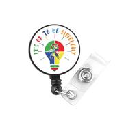PLITI Bobine de ruban de sensibilisation à l'autisme avec inscription « It's Ok to Be Different » pour infirmière et médecin (inscription « Be Different »)