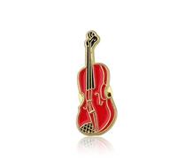 PLITI Broche pour violoncelliste - Cadeau pour violoncelle - Pour amateur de musique - Cadeau de concert - Broche pour musicien