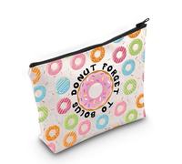 PLITI Cadeau de survivant de sensibilisation au diabète de type 1 - Cadeau de guerrier T1D - Donut - Oubliez le bolus - Sac de fournitures drôles pour diabétiques, Donut Forget Bagu, Mode
