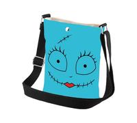 PLITI Cadeaux inspirés du visage de dessin animé Nightmare Tour Cossbody Bag Nightmare Main Street Cadeaux de saison effrayante, Cbagu Cartoon Face, 8×7.5×1.8inches