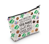 PLITI Girl Scout Gift Never Underestimate The Difference You Made and The Lives You Touched Trousse de maquillage pour maman scoute, Bagu scout touché, Mode