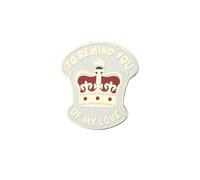 PLITI Hamilton Gift Broche musicale pour les fans de Hamilton Cadeau de théâtre pour vous rappeler de mon amour Broadway, M, Acier inoxydable