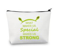 PLITI Musical Gift Monster Movie Makeup Bag What Makes Us Special Makes Us Strong Broadway Musical Theatre Gift, Fait Specialu, Mode