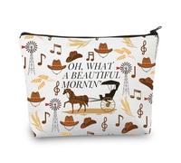 PLITI Oklahoma Trousse de maquillage inspirée de la musique Oh What A Beautiful Mornin' pour fans de musique, Beautiful Morninu, Mode