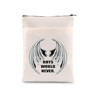 PLITI Rhysand Cadeau ACOTAR pour les fans de Rhysand Cadeau pour les fans de Sarah J Maas Cadeau Rhys Would Never Bat Boy Pochette de livre pour amateur de livres, Rhys Never Bsu, Couverture de livre