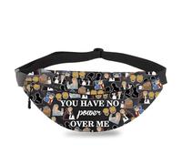PLITI Sac banane avec inscription « You Have No Power Over Me » - Cadeau idéal pour les fans de Sarah & Jareth, Pas d'alimentation Fpu, Mode