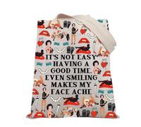 PLITI Sac fourre-tout Rocky Horror avec inscription « It's Not Easy Having A Good Time », Good Time Tgu, medium