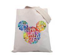 PLITI Sac fourre-tout sur le thème de la souris de dessin animé - Cadeau de contes de fées - Cadeau de voyage magique, Cartoon Mouse Tgu