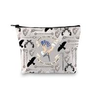 PLITI Six Crows Pochette à fermeture éclair pour les fans de Crow Club When You Can't Beat The Odds Change The Game, Beat Odds Bagu, Mode