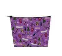 PLITI Six The Musical Gift Trousse de maquillage pour fans de théâtre avec inscription « I'm The Queen of The Castle », Castle Queen Bagu, Mode