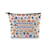 PLITI Trousse de maquillage Fish Nemo Dory inspirée du film When I Look at You I Can Feel It Nemo et Dory Fish Lover, Can Feel It Bagu, Mode