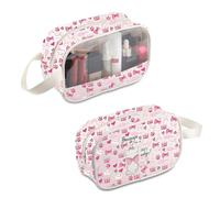 PLITI Trousse de maquillage Marie Cat avec inscription Because I'm A Lady That's Why Marie Cat Lover, Because Lady Mb, Mode