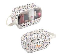 PLITI Trousse de maquillage pingouins Cadeau pour amoureux des pingouins avec inscription « I'm Not Short I'm Penguin », Mbu de taille pingouin, Mode