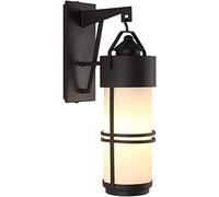 PLJKIHED Jardin extérieur E27 luminaire mural extérieur LED applique murale avec verre étanche applique murale moderne simple lanterne pour patio balcon garage lampe de décoration Stabilize