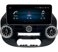 PLKEQS ,A1 1g+32g,12,3 Pouces Android 15 Autoradio Tactile pour Mercedes Benz Vito W447 2014-2022, CarPlay sans Fil et Android Auto, Radio Double DIN, EQ SWC Bluetooth FM, Support Caméra de Recul