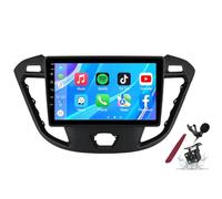 PLKEQS Android 14 Autoradio Stéréo pour F-ord Transit Tourneo Custom (2013-2021) Lecteur multimédia à écran Tactile 9" avec Carplay sans Fil Navigation GPS FM RDS Bluetooth 5G-WiFi SWC DSP,M700s