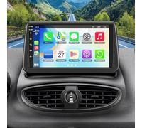 PLKEQS Autoradio 4 64 Go pour R-enault Clio 2005-2012 avec Carplay et Android Auto, autoradio Clio 9 Pouces Android 15 avec Bluetooth 5.2, WiFi, GPS SWC FM caméra MIC,K4 Pro Plus