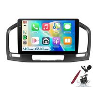 PLKEQS Autoradio 4G 64G pour V-auxhall/O-pel Insignia 2008-2013 avec DSP CarPlay et Android Auto, écran Tactile in-Cell 9" 1280P, autoradio Android avec Bluetooth 5.0, GPS, WiFi, FM/RDS, SWC,Y1