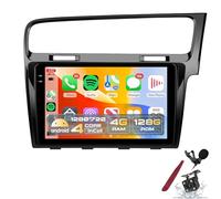 PLKEQS Autoradio 6G 128 Go pour VW G-olf MK7 2013-2018 CarPlay sans Fil Android Auto, Radio Android 15 écran Tactile in-Cell 10,1''/GPS/Bluetooth 5.0/FM RDS/EQ/Wi-FI/Camera,Y1