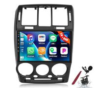 PLKEQS Autoradio Android 15 2 x 64 Go pour H-yundai Getz 2002-2011 avec Carplay et Android Auto, écran Tactile 9 Pouces 2,5D, Radio Voiture avec Bluetooth, GPS, WiFi, FM/RDS USB caméra,Y3