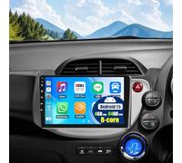 PLKEQS Autoradio Android 15 4 64G 8 cœurs pour H-Onda Fit 2008-2013 RHD avec CarPlay Android Auto, écran Tactile IPS 10,1'' avec WiFi, GPS, Bluetooth, FM RDS, DSP, EQ, SWC, caméra,K1 Pro