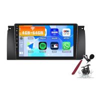PLKEQS Autoradio Android 15 pour B-MW E39 E53 M5 X5 (1996-2007) Écran Tactile 9 Pouces 2K Unité Principale Android Lecteur multimédia avec Carplay sans Fil GPS Navi BT 5G WiFi DSP SWC,K2 Pro