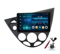 PLKEQS Autoradio Android 15 pour F-ord Focus Fiesta (1998-2004) Écran Tactile 9 Pouces 2K 2000 * 1200 Unité Principale Android Lecteur multimédia avec Carplay GPS Navi BT 5G WiFi DSP SWC,K4 Pro