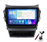 PLKEQS Autoradio Android 15 pour H-yundai IX45 (2013-2017) Remplacement de l'unité Centrale stéréo Écran QLED 2K de 9 Pouces Lecteur multimédia avec Carplay GPS Sat Navi BT 5G WiFi SWC,K5 Pro