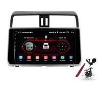PLKEQS Autoradio Android 15 pour T-oyota Prado (2017-2018) Écran Tactile 9 Pouces 2K 2000 * 1200 Unité Principale Android Lecteur multimédia avec Carplay, GPS, BT, WiFi 5G, DSP, SWC,Y3