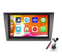 PLKEQS Autoradio Android 15 pour VW G-olf 6 (2010-2013) Écran Tactile 9 Pouces 2K 2000 * 1200 Unité Principale Android Multimédia avec Carplay, GPS, Navi, BT 5G, WiFi, DSP, Commandes au Volant,K1 Pro