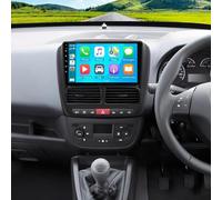 PLKEQS Autoradio Android 9 Pouces 15,2 DIN pour F-IAT DOBLO 2010-2015, Lecteur multimédia avec écran Tactile 4 64GB, unité Principale avec Carplay, Navigation GPS, WiFi, FM RDS SWC,K2 Pro Plus