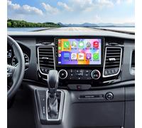 PLKEQS Autoradio pour F-ord Transit Custom 2018 2019 2020 2021 2022 2023 10 Pouces Android 15 Carplay/Android Auto sans Fil GPS Navigation Unité Principale SWC Bluetooth SWC DSP Caméra,Y3